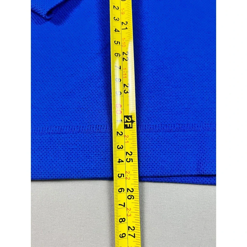 Banana Republic Core Temp Mens Medium Blue Quarter Zip Pullover‎ Minimalist EUC